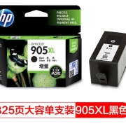 惠普（HP）T6M17AA 905XL 黑色墨盒 (适用于HP OJ6960,6970)（kj)