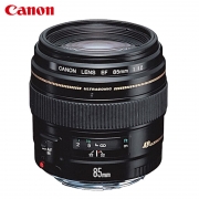 佳能（Canon）EF 85MM F/1.8 USM 单反镜头 远摄定焦镜头