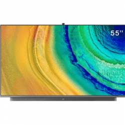 华为（HUAWEI）HEGE-550 智慧屏电视机 55英寸 4K全面屏智能 鸿蒙系统 AI升降摄像头 4GB+64GB 二级能效 一年保修 黑色